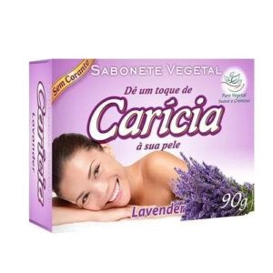 Sabonete em Barra para Corpo Carícia Lavender Mauá do Brasil – Caixa com 72 unid